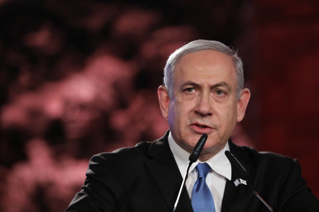 Click to enlarge Netanyahu