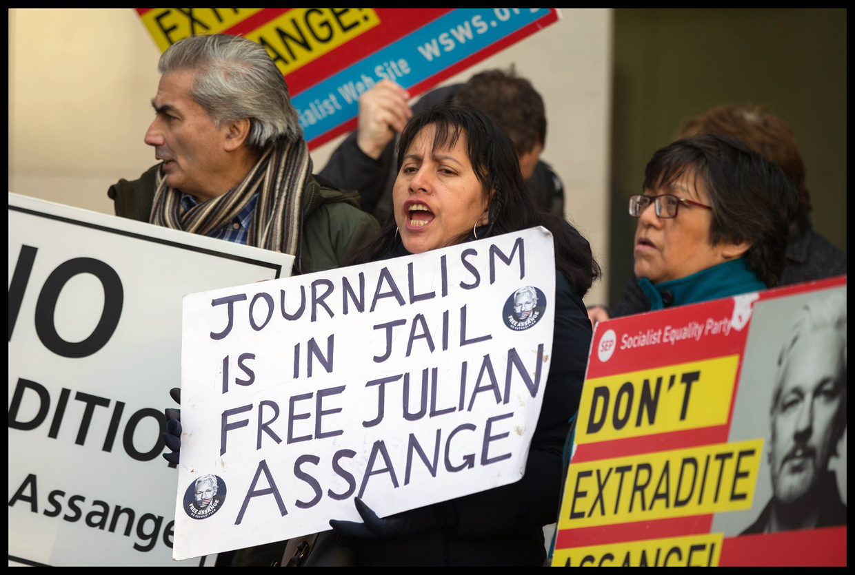 Click to enlarge Assange