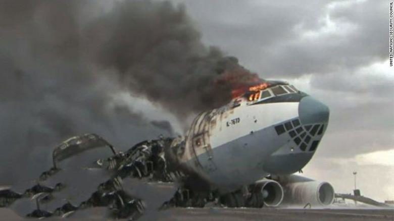 Click to enlarge SkyAviaTrans arms smuggling Libya