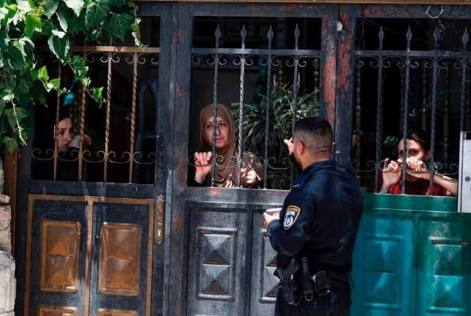 israel evicts palestinians jearusalem