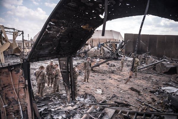 al-asad airbase iranian airstrikes