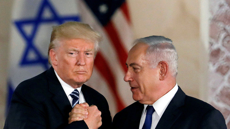 Click to enlarge trump netanyahu