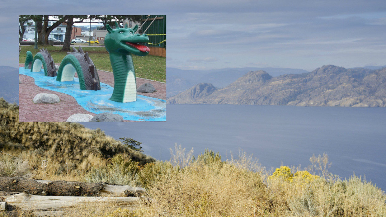 Click to enlarge ogopogo lake okanagan