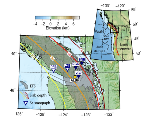 Click to enlarge Seismic Plates