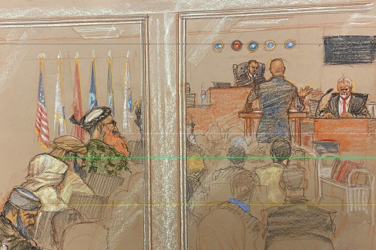Click to enlarge military commission Guantánamo Bay