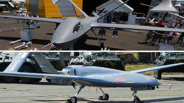 Click to enlarge 2 drones