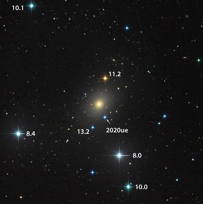 Click to enlarge New Supernova