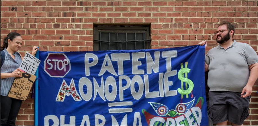 drug price protest big pharma
