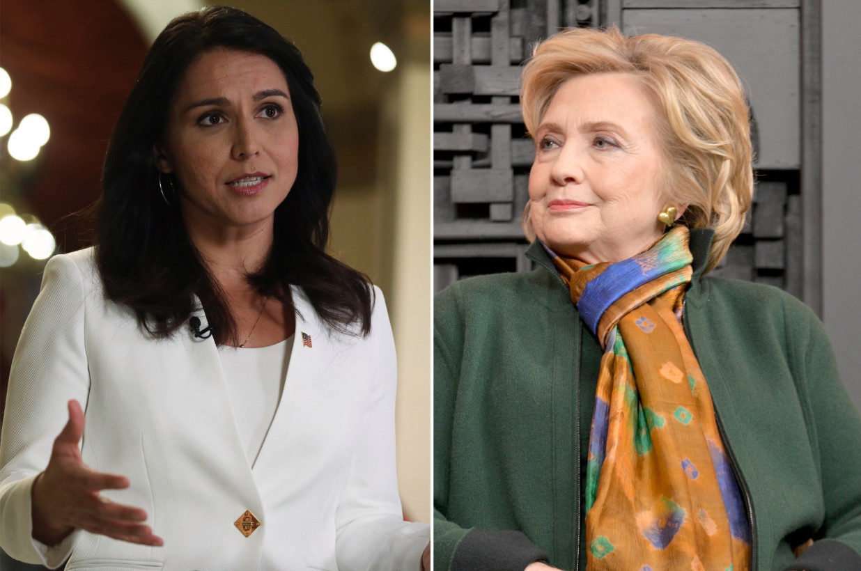 Click to enlarge tulsi gabbard hillary clinton