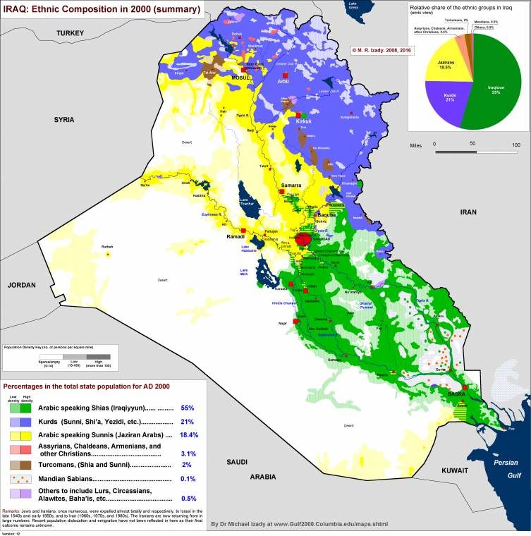 Click to enlarge map iraq