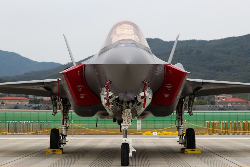 Click to enlarge F-35A jet