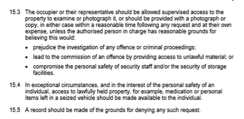 Click to enlarge law power of entry house police