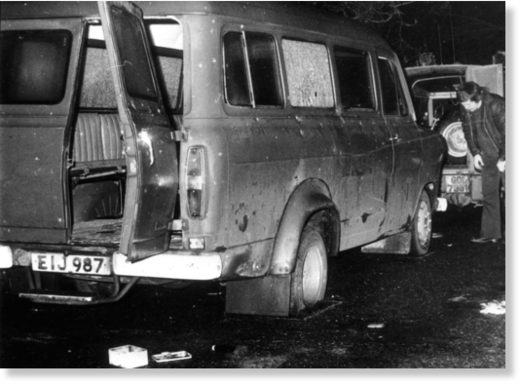 Kingsmill massacre bus