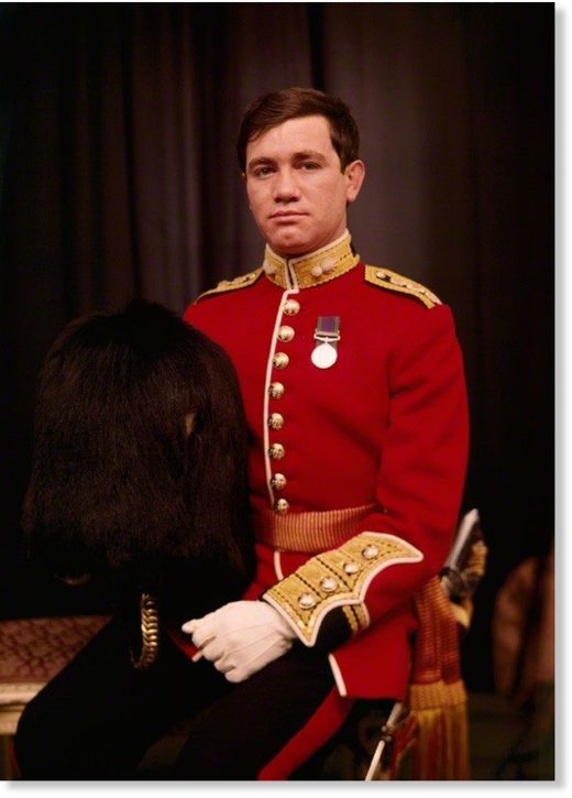 Captain Robert Nairac of the Grenadier Guards, later a British Army death squad commander in Ireland during the 1970s