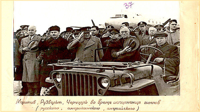 Click to enlarge Churchill/Roosevelt