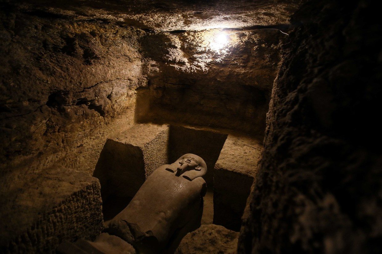 Click to enlarge sarcophagus