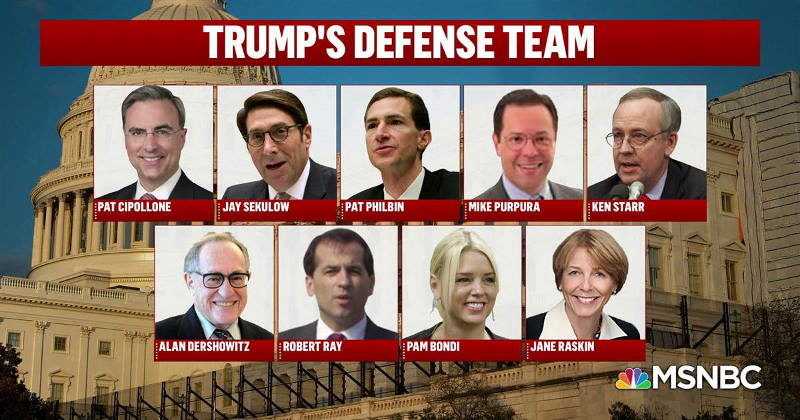 Click to enlarge trump impeachment defense team philbin sekulow dershowitz