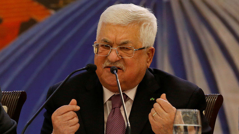 Click to enlarge Mahmoud Abbas
