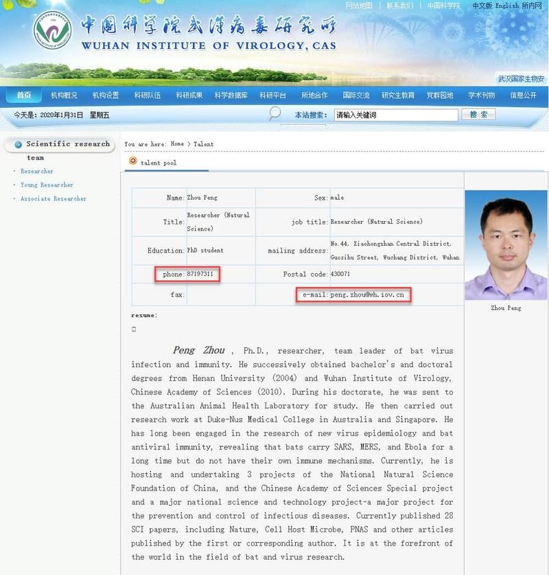Click to enlarge Peng bio coronavirus