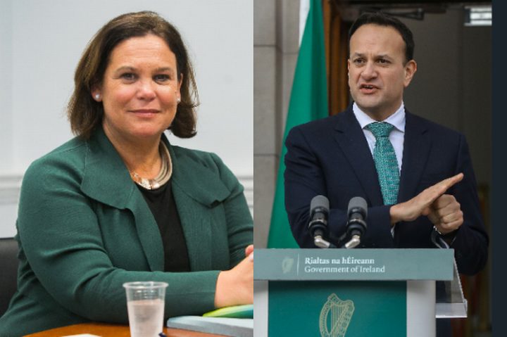 sinn fein varadkar macdonald