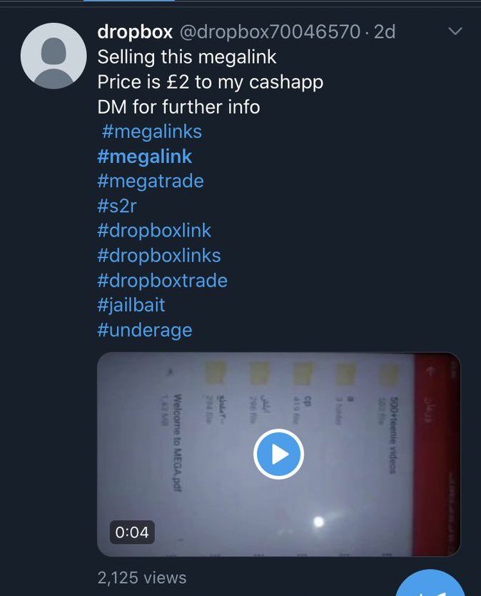 Click to enlarge Twitter pedophiles