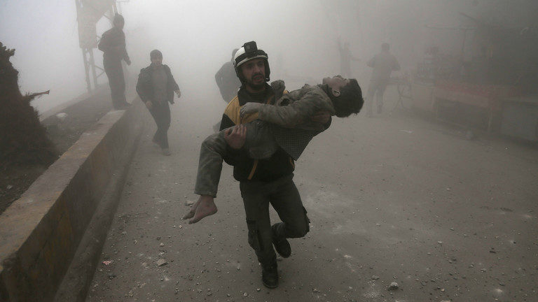 fake white helmets