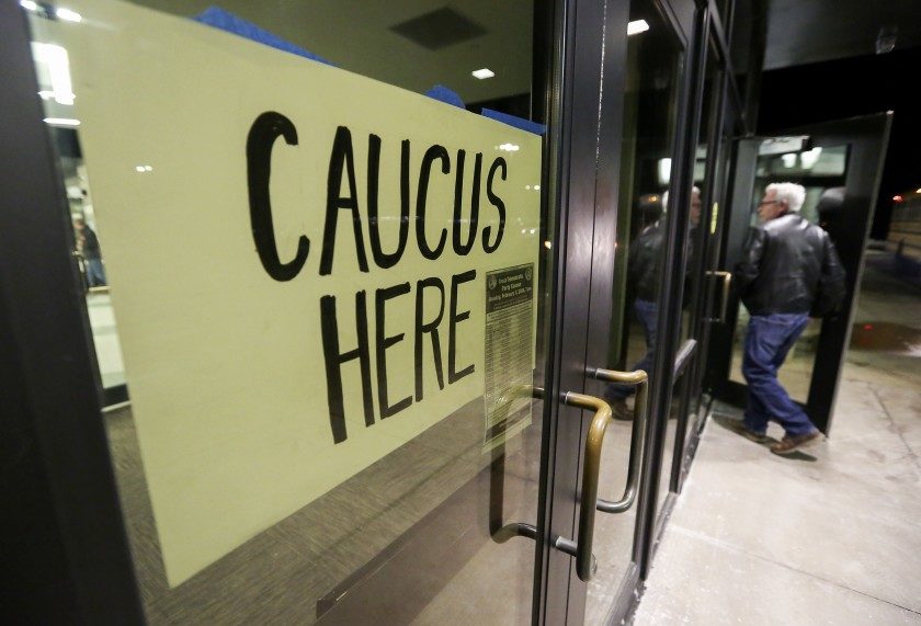 Click to enlarge Democratic caucus