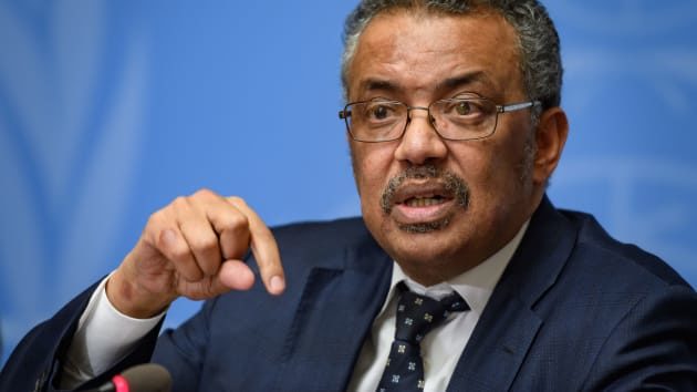 Click to enlarge WHODirector-General Ghebreyesus coronavirus