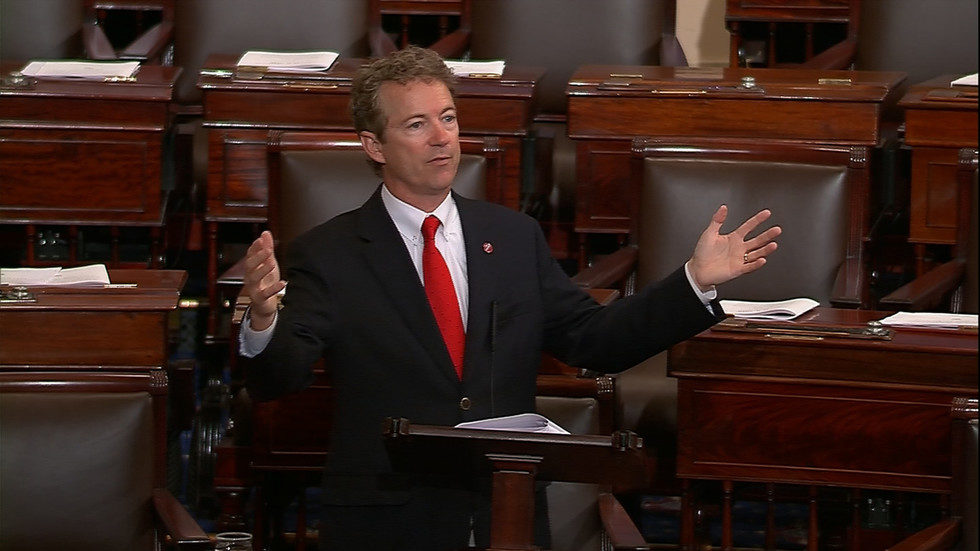 Rand Paul on Senate floor