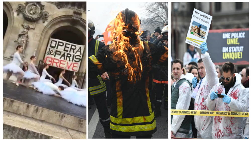 yellow vest protests creative