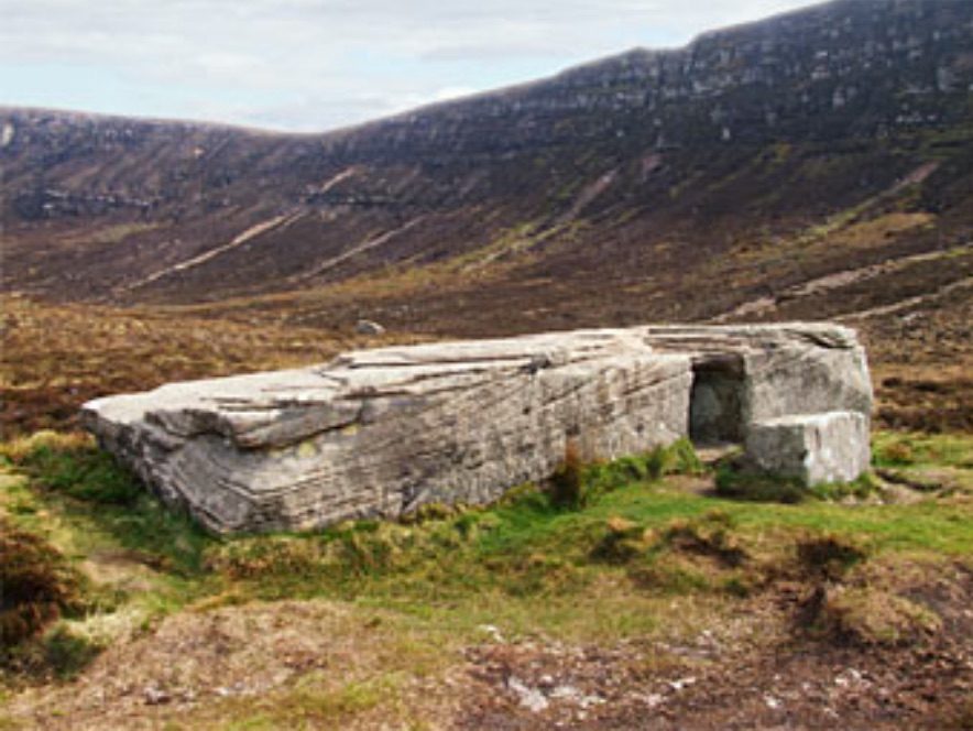 Click to enlarge Dwarfie Stane