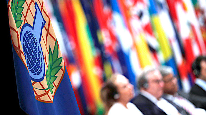 Click to enlarge Hague session