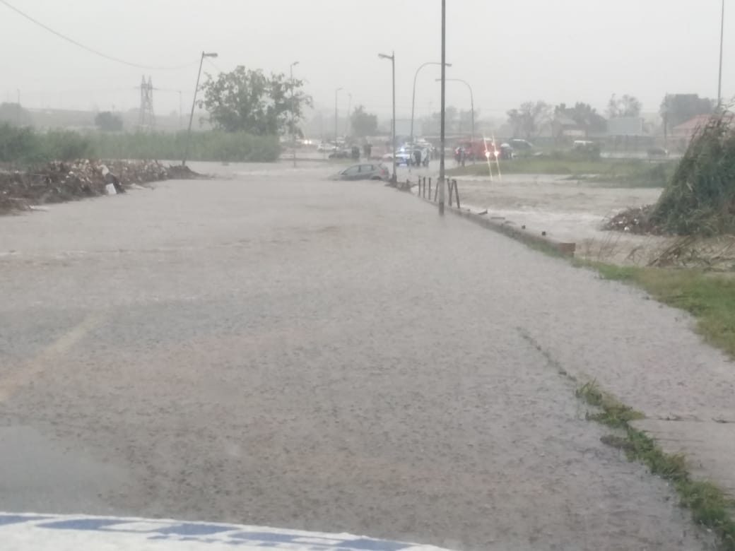 Click to enlarge Flooded roads in Johannesburg, South Africa, 08 February 2020.
