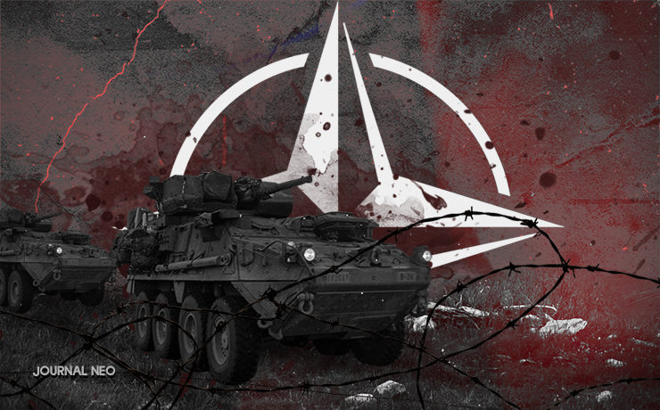 Click to enlarge NATO tank