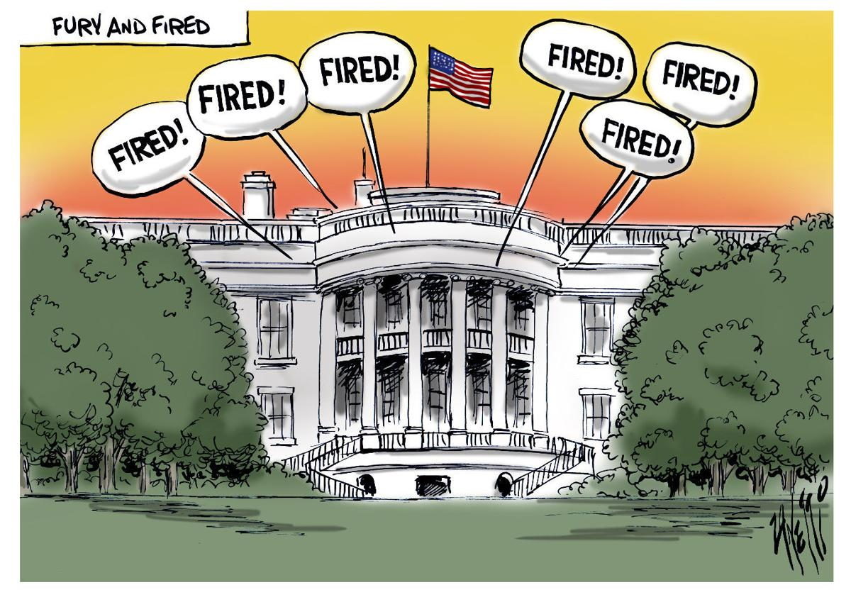 Click to enlarge Trump fired shots