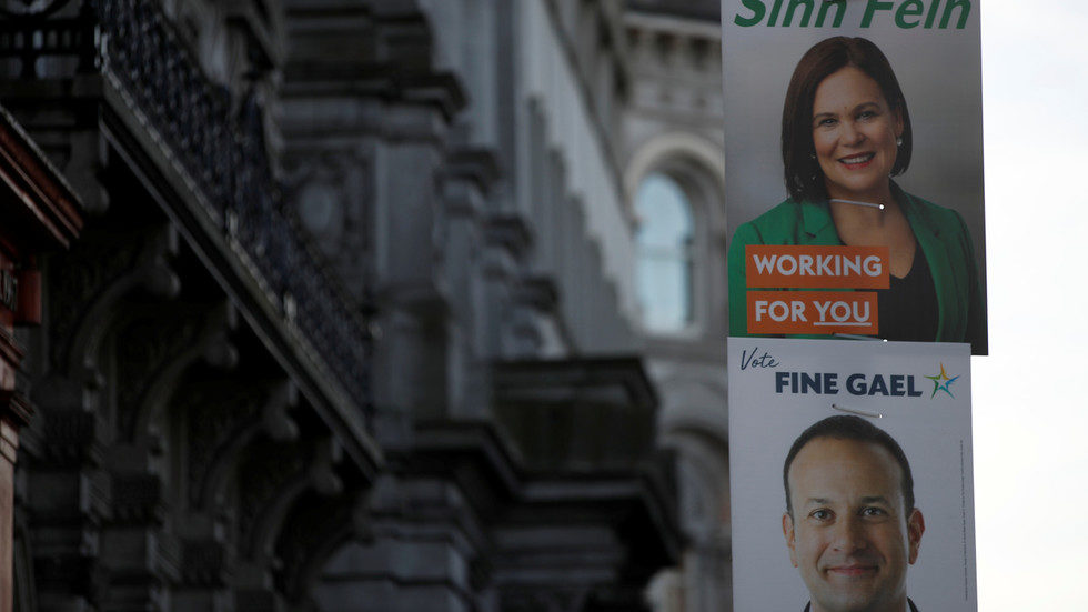 Click to enlarge irish elections 2020 Fine gael