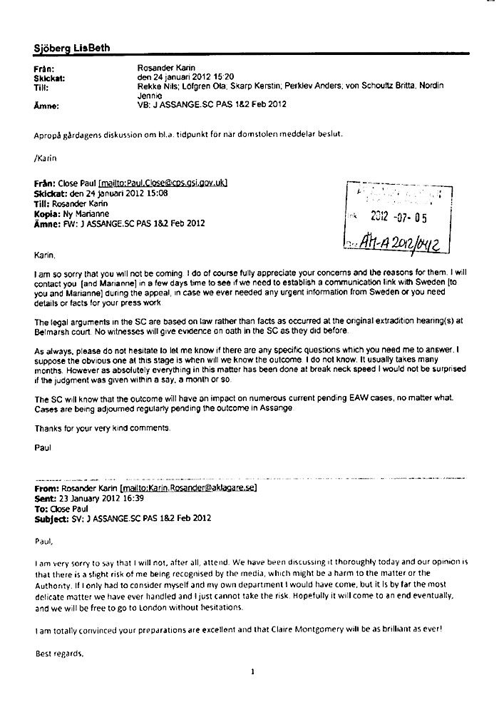 Click to enlarge Lisbeth letter