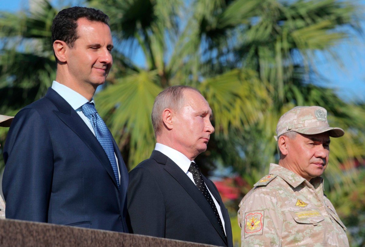 Assad Putin Shoigu