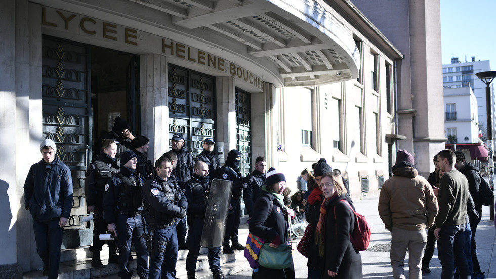 French police protests