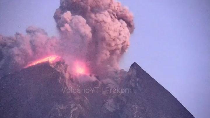 Click to enlarge Mount Merapi