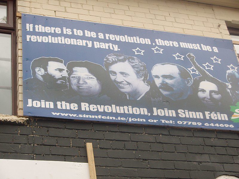 Click to enlarge Join the revolution - Sinn Fein