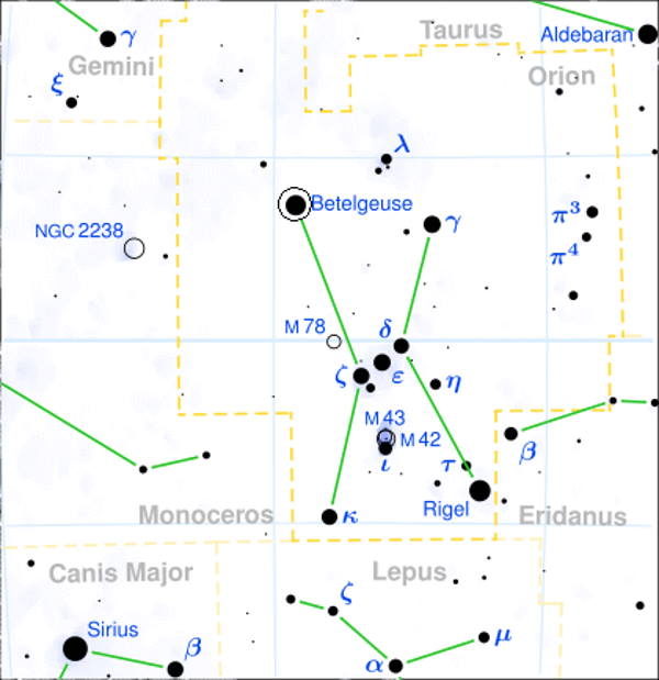 Click to enlarge orion betelguese nova