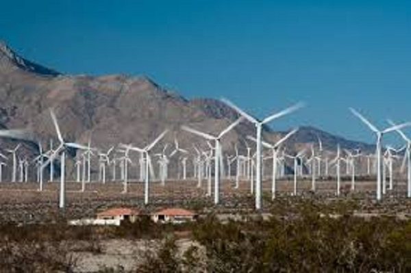 Click to enlarge Wind turbines