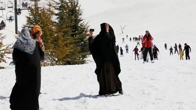 In Tarif, on the border with Jordan, the temperature hit minus 5 degrees Celsius