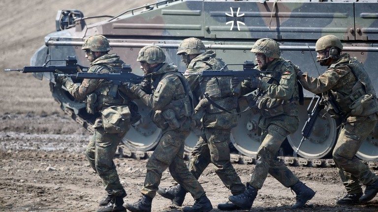 German troops