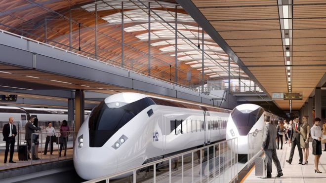 HS2 rail high speed