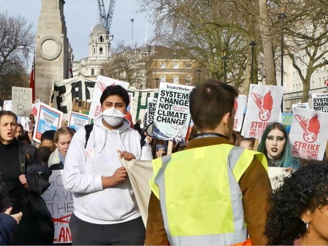 Click to enlarge climate strike london
