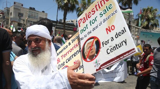 Click to enlarge deal century protest west bank