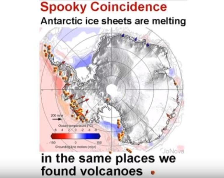 Antarctic ice sheets melting