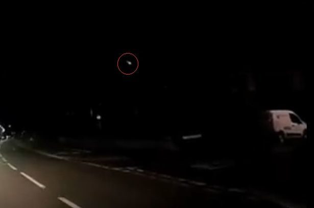 Meteor fireball over eastern England